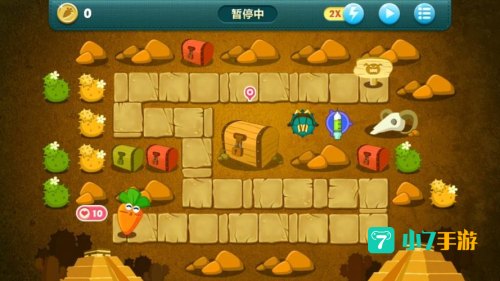 保卫萝卜沙漠6攻略
